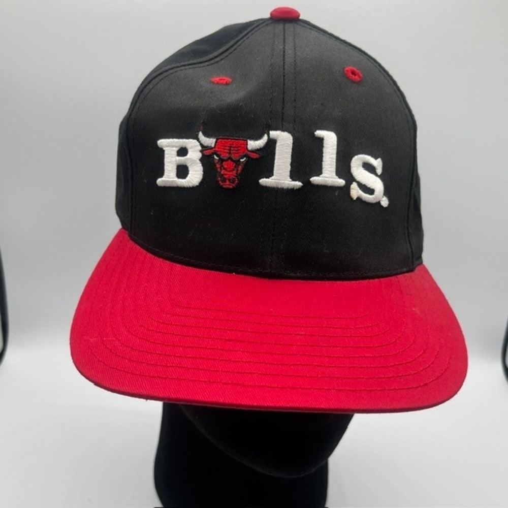 Chicago Bulls Captain Morgan Snapback Hat Kick10 Headwear Black Red NBA Cap